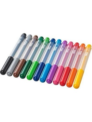 IKEA Mala Keçeli Kalem Seti Çeşitli Renkler 12 Adet Mala Keçeli Kalem Seti 769376156655