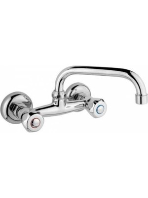 Sandalcılar Mutfak Batarya - Duvardan Evye Batarya - Çevirmeli