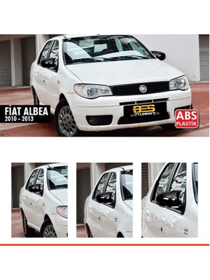 Fiat Albea Batman Yarasa Ayna Kapağı Piano Black / 2010-2013