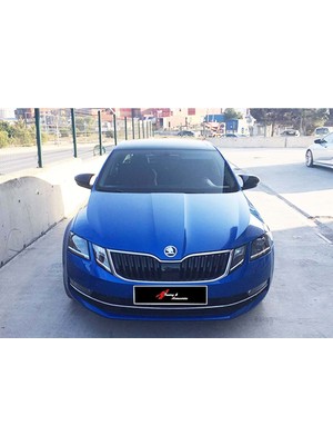 Skoda Octavia Mk3 Batman Yarasa Ayna Kapağı Piano Black / 2013-2020