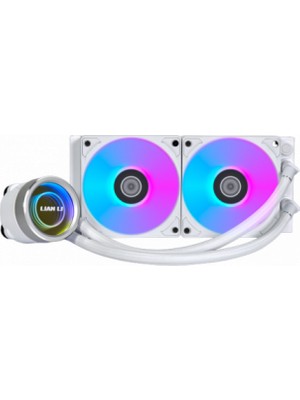 LIAN LI Galahad II Trinity AIO 240mm ARGB Beyaz İşlemci Sıvı Soğutucu (G89.GA2T24W.00)