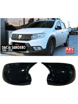 Dacia Sandero Batman Yarasa Ayna Kapağı Piano Black / 2009 - 2020