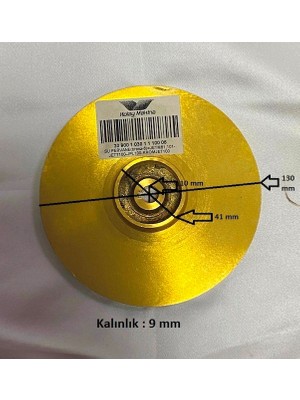 Al-Mak 1 Hp Jet Santrifüj Su Pompa Bronz Fan-Su Pervanesi-Yedek Parça