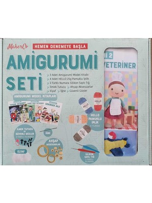 EC Shop Maker Co Amigurumi Başlangıç Seti