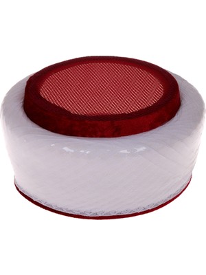 Hediyeleşin İmam Sarık İmam Sarığı Fileli Çapraz Sarım