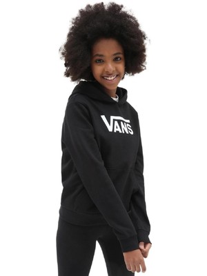 Vans VN0A5ATN gr Flyi̇ng V Hoodi̇e Gi̇rls Si̇yah Kadın Sweatshi̇rt