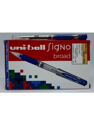 Uni-Ball UM-153 Broad Pen 1.0mm Mavi 12ADET