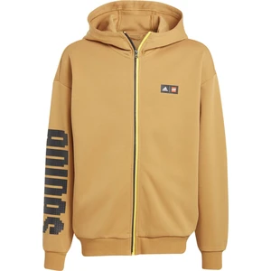 AIJ9695 Adidas J LEGO cl Fz Hd &amp;ccedil;ocuk Ceket Kahve