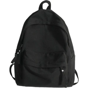 Fengsen Serisi Bf Basit Büyük Kapasiteli Kore Versiyonu Kadın Üniversite Öğrencisi Sırt Çantası Moda Naylon Sırt Çantası Lise Okul Çantası (Yurt Dışından)