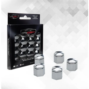 NKT GROUP Bijon Kapağı 17MM Krom Renk 20 Adet