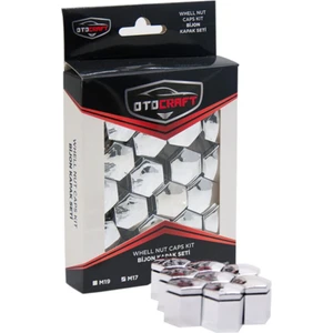 NKT GROUP Bijon Kapağı 19MM Krom Renk 20 Adet