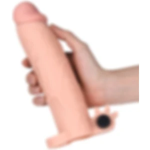 X-Tender Realistik Titreşimli Uzatmalı Penis Kılıfı