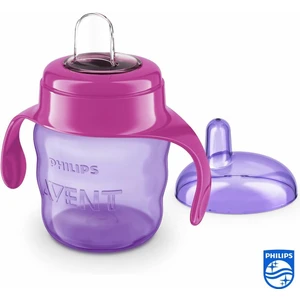 Avent Eğitici Damlatmaz Bardak 200 ml Suluk Pembe
