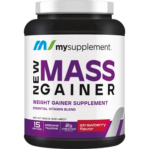Mass Gainer 1500 gr Çilek 15 Servis Karbonhidrat Tozu 72 gr Karbonhidrat 18GR Protein 2gr Kreatin