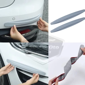 5d Esnek Tampon Koruma Bandı Tampon Koruyucu Şerit Yumuşak Bant 2 Li Paket Gri Karbon