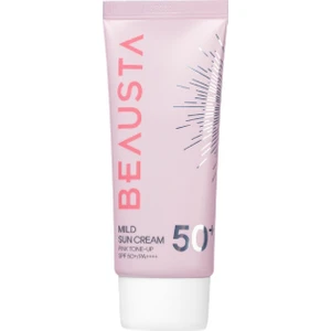 Lekeli Ciltler Için Mild Sun Pink Tone-Up Güneş Kremi Spf 50+ Pa++++