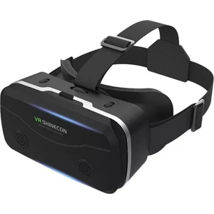 VR Shinecon SC-G15 3D Sanal Gerçeklik Gözlüğü – Evrensel Uyumlu, HD Göz Koruma Lensli, Ayarlanabilir Başlıklı Siyah Model
