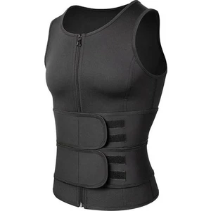 Erkek Shapewear Bel Eğitmen Sauna Seti Spor Yelek Iç Giyim Gömlekleri Yağ Yakı Egzersiz Yeleği (Yurt Dışından)