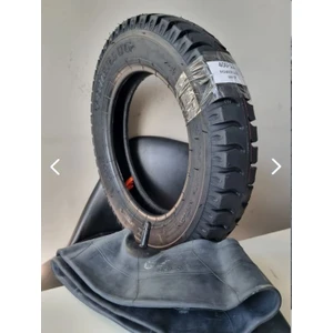 Maruti Tyres Set 400-12 (Tubetype) Motorsiklet/sepet Lastiği ve Iç Lastik Power Lugset
