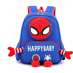 Four One Spiderman 3-5 Yaş Bebek Su Geçirmez Okul Çantası (Yurt Dışından)