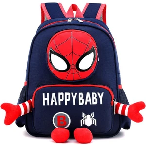 Four One Spiderman 3-5 Yaş Bebek Su Geçirmez Okul Çantası (Yurt Dışından)
