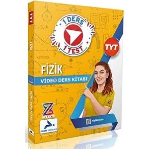 PRF Yayınları Paraf Z Takımı Tyt Fizik Video Ders Anlatım Kitabı
