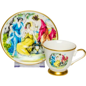 Leonarte Casa Metaverse 17 Tek Kişilik Kahve Fincan ve Tabağı