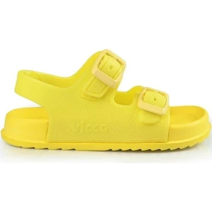 Buny Phlon Taban Cırtlı Çocuk Sandalet Sarı