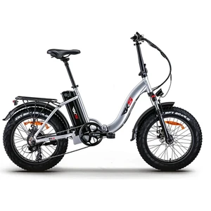 Rks Rsı x Pro Elektrikli Katlanır Bisiklet Gri