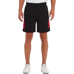 Siyah Polyester Erkek Spor Şort
