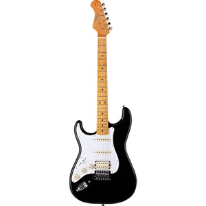 KST-57LHSS-GMN-BK 57 HSS Akçaağaç Klavye Siyah Solak Elektro Gitar