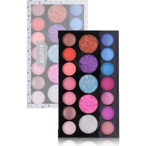 Music Festival 19'lu Glitter ve Mat Içerikli Far Paleti No:1