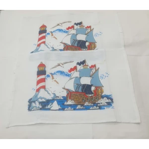 Berkaysun Tekstilden Çocuklar Için Pamuklu Beslenme Bezi Örtüsü 2 Adet 35X45