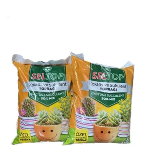 Kaktüs ve Sukulent Toprağı 3 Litre