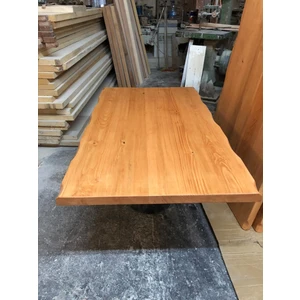Bintaş Mobilya Kayın Renk Kütük Masa Üstü 140X80.CM