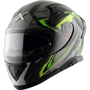 Apex Road Trip Kask Grey Neon Green