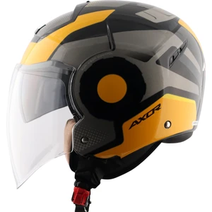 Striker Kask Ultron Black Yellow Gloss