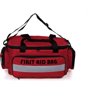Deva Medikal Ilk Yardım Acil Müdahale Çantası Ambulans Att Travma Asm Omuz Çantası Kırmızı Renk