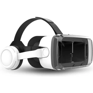 VR SHINECON G04BS Kulaklıklı Uyumlu Kablosuz Bluetooh Versiyon 3D Vr Gözlükleri 4.5-6.7 Inch