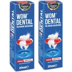 Wom Dental Diş Bakım Solüsyonu 20 ml (2ADET)