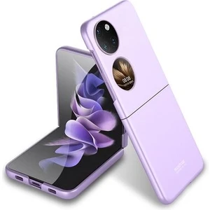 Huawei P50 Pocket ile Uyumlu Kılıf Mat Görünümlü Ultra Ince Telefon Kılıfı Kapak