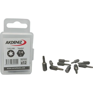 AKD/T10225 1/4 Torx T10X25 mm 48 Adet Bits Uç