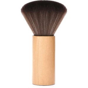 Barber World Boyun Duster Fırçası, Yumuşak Naylon Kılı Salon Berber Fırçası, Ahşap Saç Kesme Boyun Çizgisi Fırçası Berber Aksesuarları (Yurt Dışından)