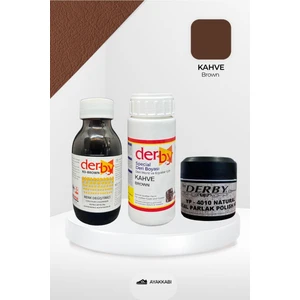 Deri Renk Değiştirme Seti - Kahv