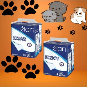 Kedi Köpek Çiş Pedi 60X90 30LU-2 Paket Çiş