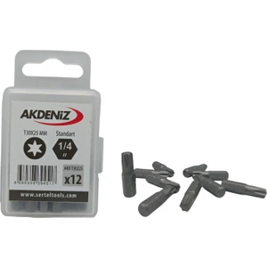 AKD/T30225 1/4 Torx T30X25 mm 96 Adet Bits Uç