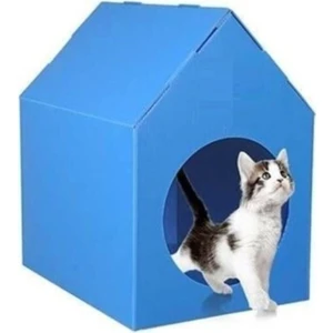 Plastik Kedi Kulübesi Su Geçirmez Kedi Evi 769366700272