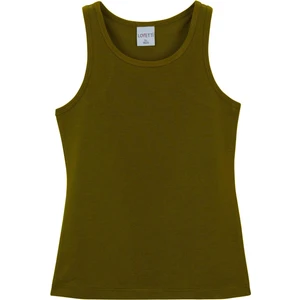 Zeytin Yeşili Basic Kız Çocuk Yüzücü Atlet