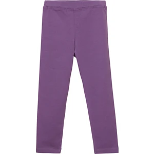 Açık Mor Basic Kız Çocuk Yazlık Tayt