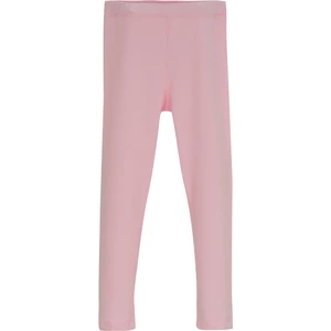 Uçuk pembe Basic Kız Çocuk Yazlık Tayt